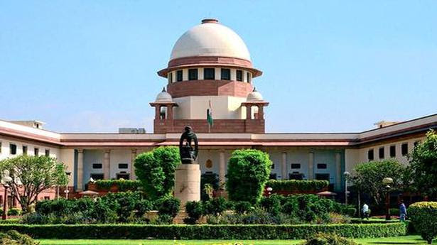  A view of the Supreme Court of India. File 