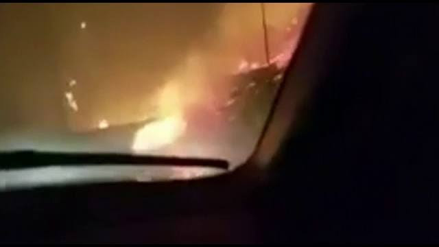 Apocalyptic: Intense Footage of People Escaping Huge Blaze in Gatlinburg, Tennessee
