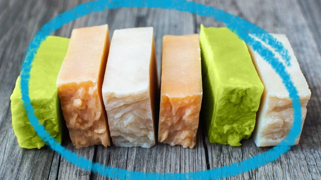 Scent and dye free soaps, which are good for people with eczema.