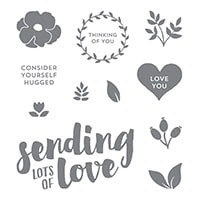 Lots Of Love Clear-Mount Stamp Set