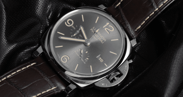 Panerai Luminor Due GMT Anthracite Dial Automatic Mens Watch PAM00944