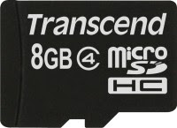 Transcend MicroSD Card 8 GB Class 4