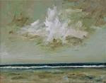 Stormy Monday, Beach and Ocean Paintings by Arizona Artist Amy Whitehouse - Posted on Tuesday, January 27, 2015 by Amy Whitehouse