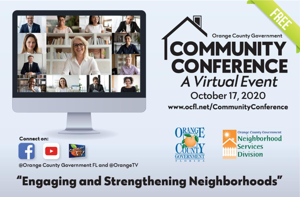 Community Conference a virtual event October 17 2020
