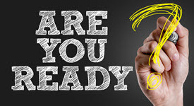 photo of an Are You Ready? sign