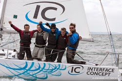 J/80 sailing Normandy Sailing Week off Le Havre, France