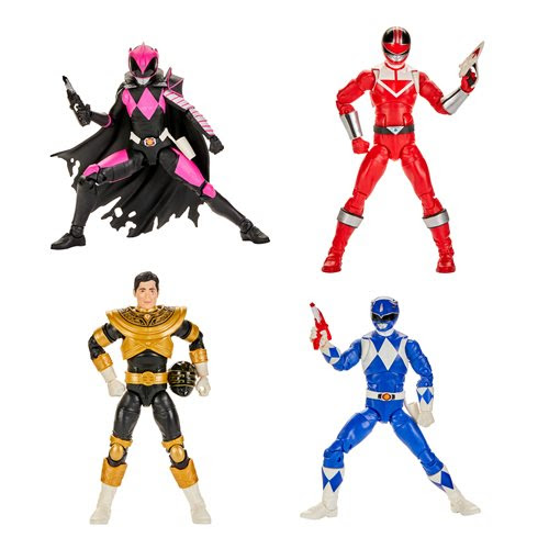 Image of Power Rangers Lightning Collection Wave 5 - 6-Inch Action Figure Set of 4 - JUNE 2020