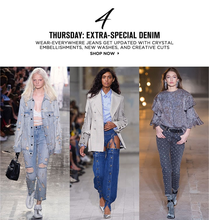 THURSDAY: EXTRA-SPECIAL DENIM