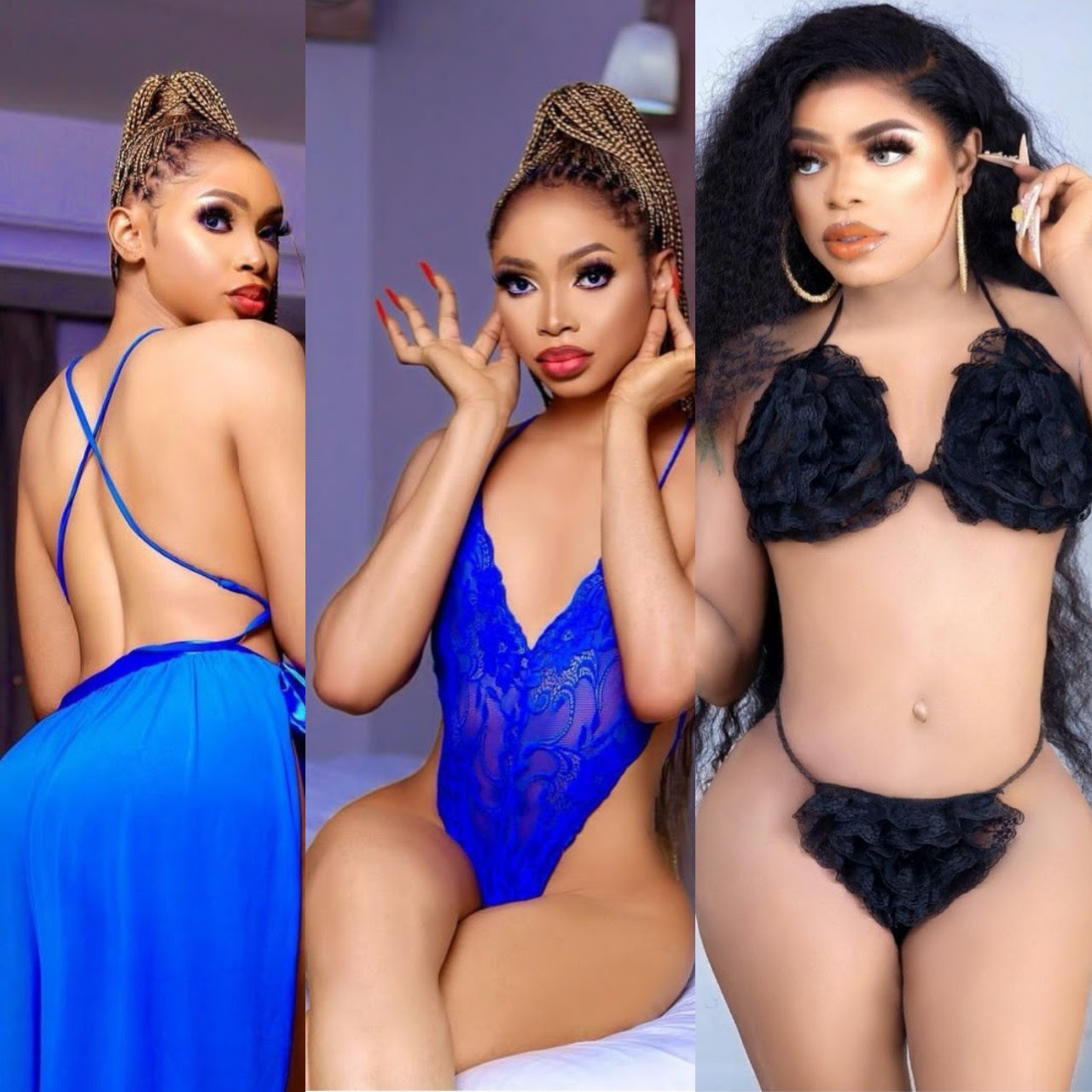 Throwing shade? Crossdresser Jay Boogie talks about his "real body" just after Bobrisky showed off his surgically-enhanced curves
