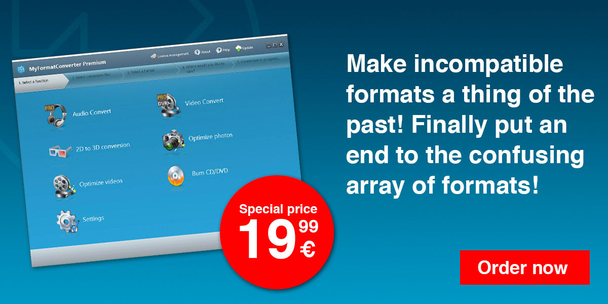 MyFormatConverter License Special Offer