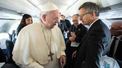 El Papa Francisco y Paolo Ruffini, Prefecto del Dicastero per la Comunicación El Papa Francisco y Paolo Ruffini, Prefecto del Dicastero per la Comunicación