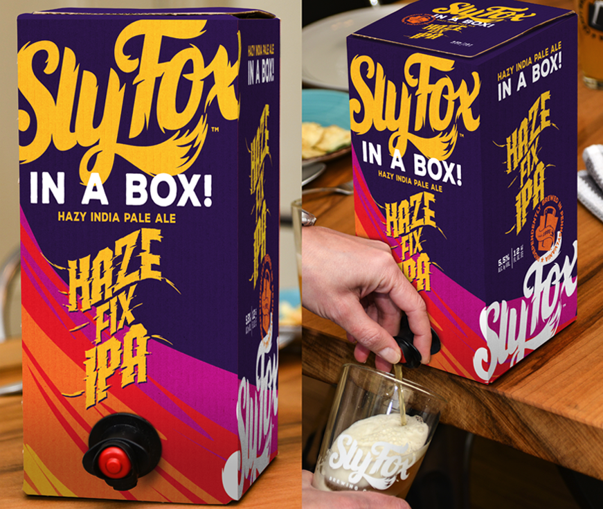 Sly Fox Adding Haze Fix Ipa Boxed Beer Bringing Good