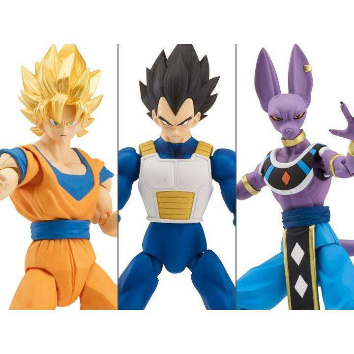 Image of Dragon Ball Super Dragon Stars Figure Wave 1 Set of 3 with Shenron Components