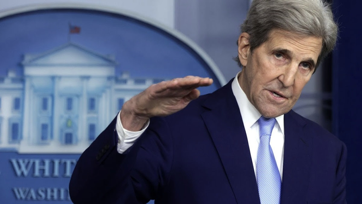 John Kerry Implies Net-Zero Emissions Goal Not Good Enough, Says We Need To ‘Get Carbon Dioxide Out Of The Atmosphere’