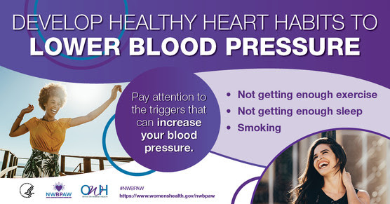 Develop Healthy Heart Habits to Lower Blood Pressure