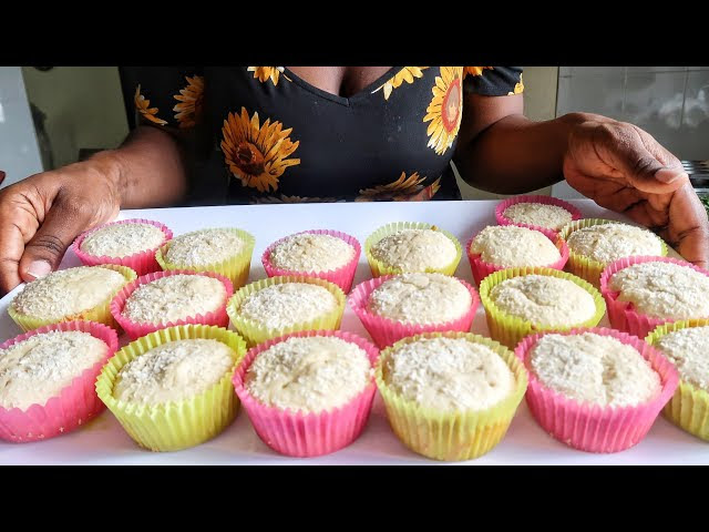 Sisiyemmie Vlogs ,quick and easy coconut cupcake recipe