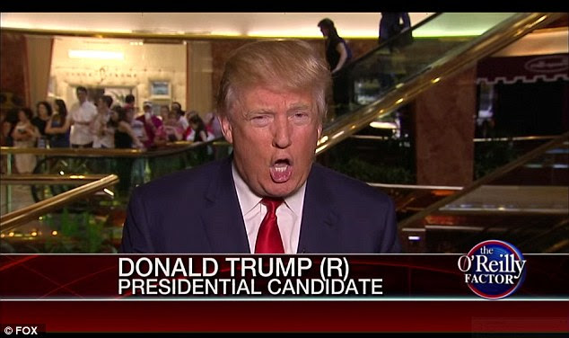 CONSTITUTIONAL SCHOLAR: Donald Trump insists the question of 'b