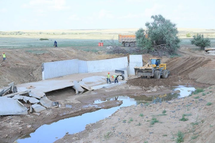 В Казахстане плотина за 280 млн тенге не выдержала паводков