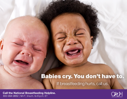 Babies cry. You don't have to.