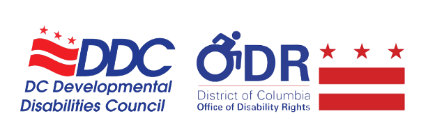 The DC Developmental Disabilities Council and Office of Disability Rights logos