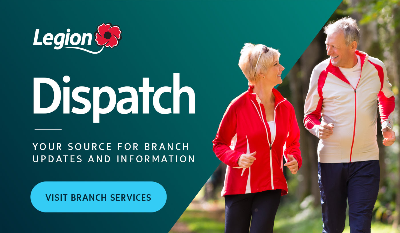 Legion Dispatch. Visit branch
services.