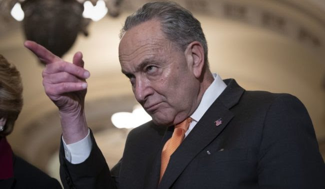 Schumer: House Spending Bill Dead on Arrival in
Senate