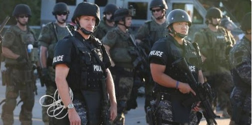 US Militarized Police Provoking War Zones: Ferguson Blood, Tear Gas, Chaos. LA Protest Next?