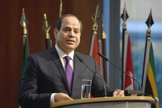 Le président égyptien Abdel Fattah Al-Sissi en novembre 2019.