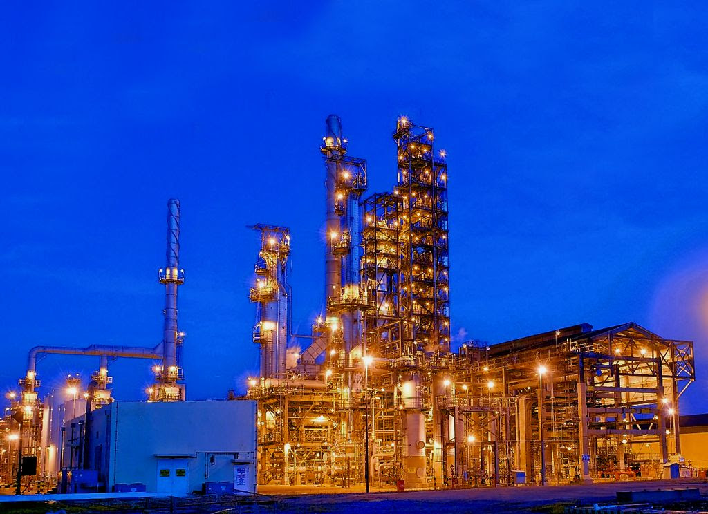 The refinery at Pointe-a-Pierre.