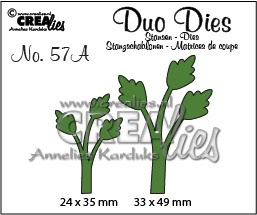 Duo Dies no. 57A, Blaadjes 11 spiegelbeeld