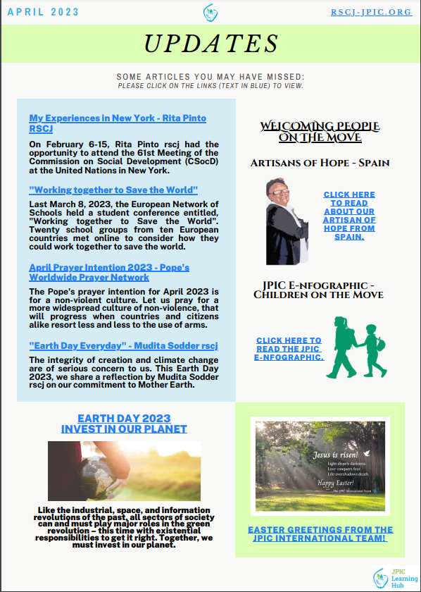 Thumbnail image of Updates flyer. Click link to download accessible PDF. 