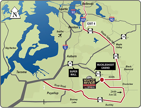 WRA Alt Route Map