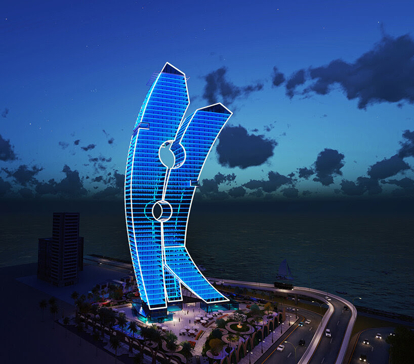 La torre de pinzas de ropa de Dubai será la obra de arte más grande jamás creada