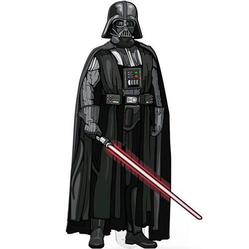 Star Wars: A New Hope Darth Vader FiGPiN Classic 3-Inch Enamel Pin Star Wars: A New Hope Darth Vader FiGPiN Classic 3-Inch Enamel Pin