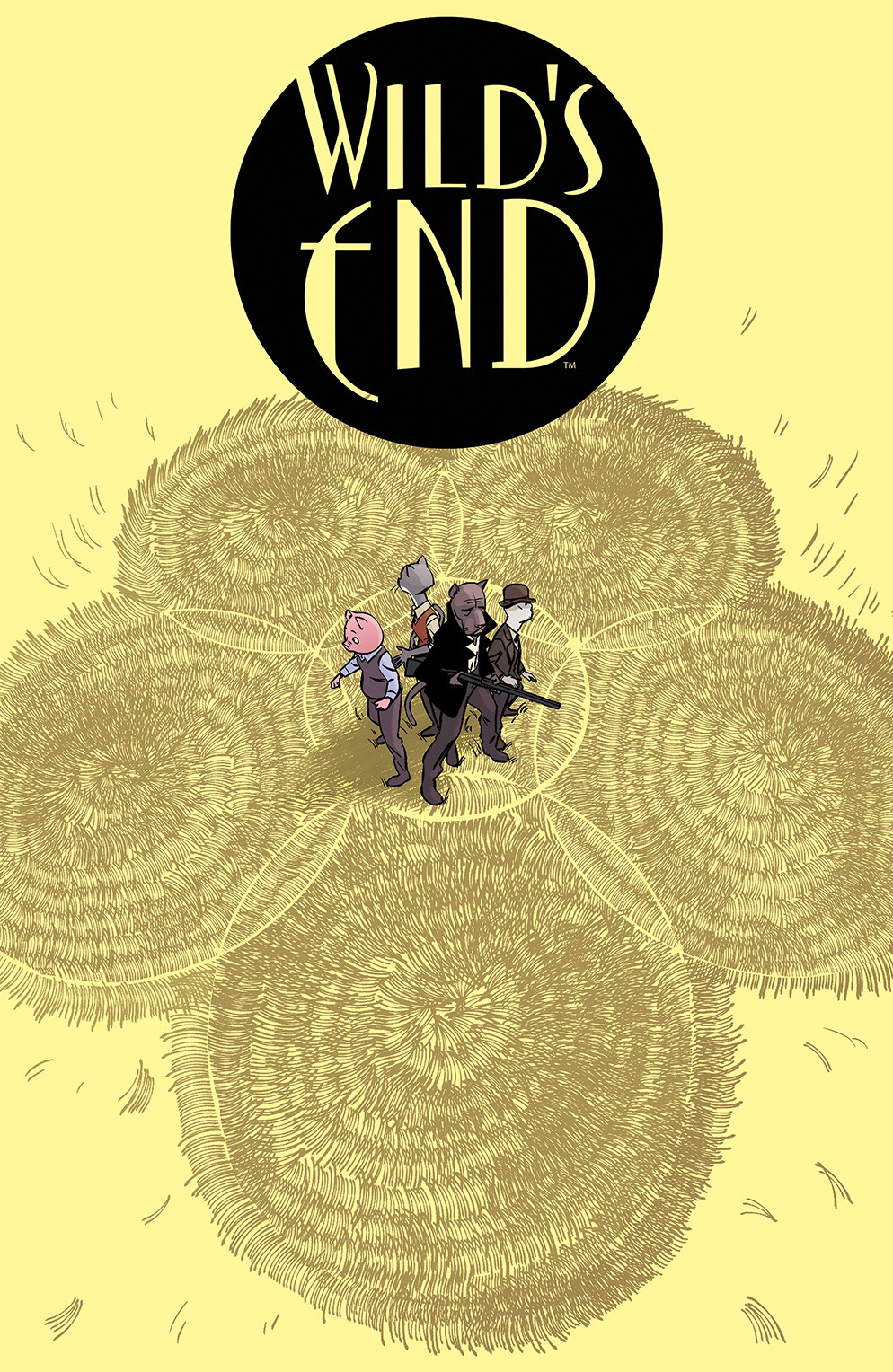 WILD'S END #4 Cover by I.N.J. Culbard