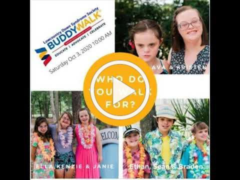 LDSS Lowcountry Down Sydrome Society Virtual Buddy Walk