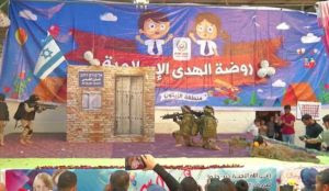 “Palestinian” children in Swedish-funded school dress as jihadis and put on play about attacking Israelis