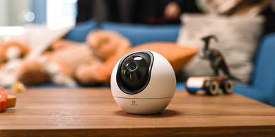 EZVIZ C6 Smart AI Camera features multiple AI-enabled detection modes, making it perfect for parents and pet owners.