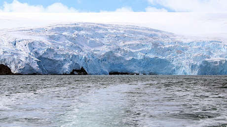 El glaciar Collins, en la Antártida.