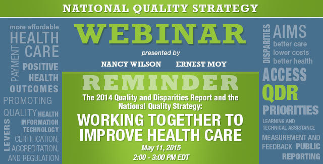Register for the QDR Webinar