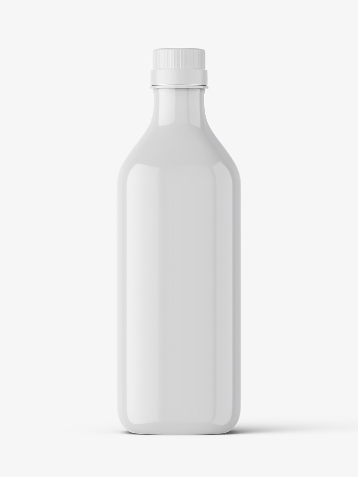 Glossy bottle mockup Smarty Mockups