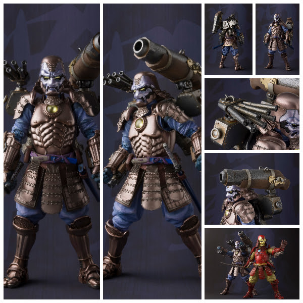 KOUTETSU SAMURAI WAR MACHINE FIGURA 18 CM MARVEL MEISHO MANGA REALIZATION KOUTETSU SAMURAI WAR MACHINE FIGURA 18 CM MARVEL MEISHO MANGA REALIZATION