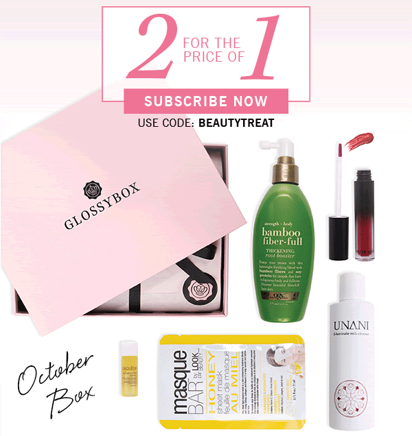 2 for the price of 1 - SUBSCRIBE NOW - USE CODE: BEAUTYTREAT
