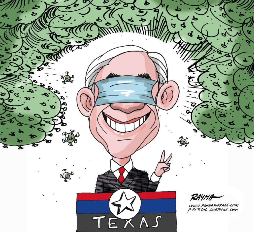 Greg Abbott plays politics with COVID