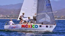 J/24 sailing in Mexico