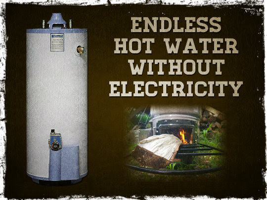 Endless Hot Water Without Electricity (Video)