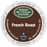 Green Mountain French Roast Keurig Kcup coffee