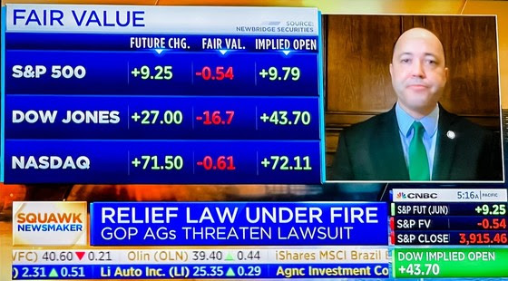 Carr on CNBC