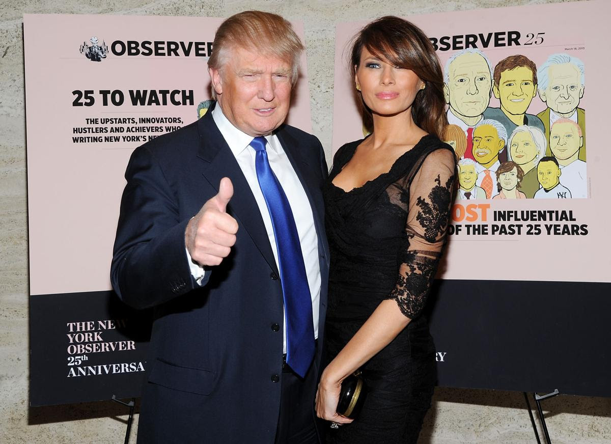 Melania Trump, March 2013