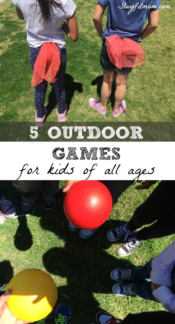These are the top 5 outdoor games your kids will love! Head to a nearby park with a few pieces of equipment for some outdoor physical activity for the whole family!